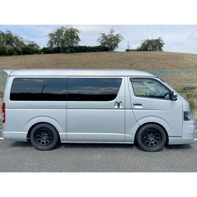 18インチ×8J OFF+38 6穴 PCD139.7 CB110 マットブラック てっちん