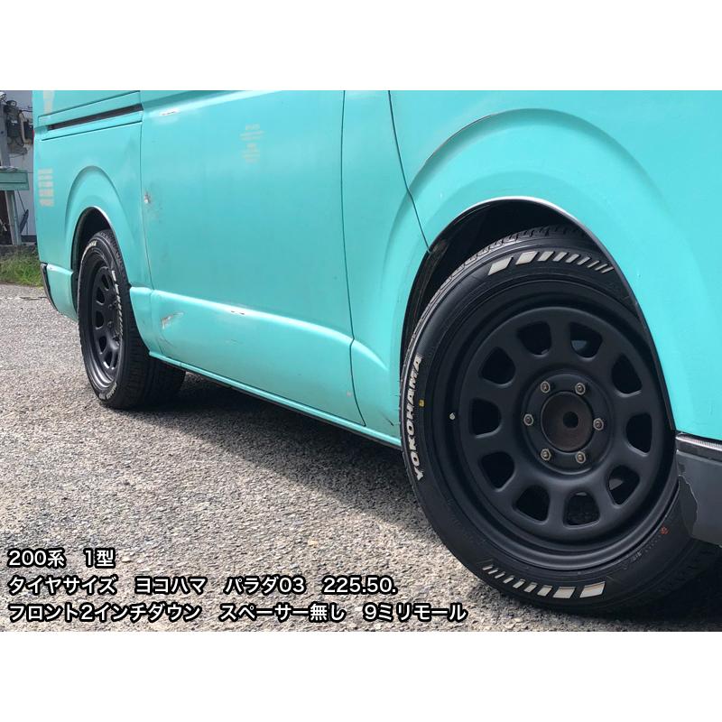 18インチ×8J OFF+38 6穴 PCD139.7 CB110 マットブラック てっちん