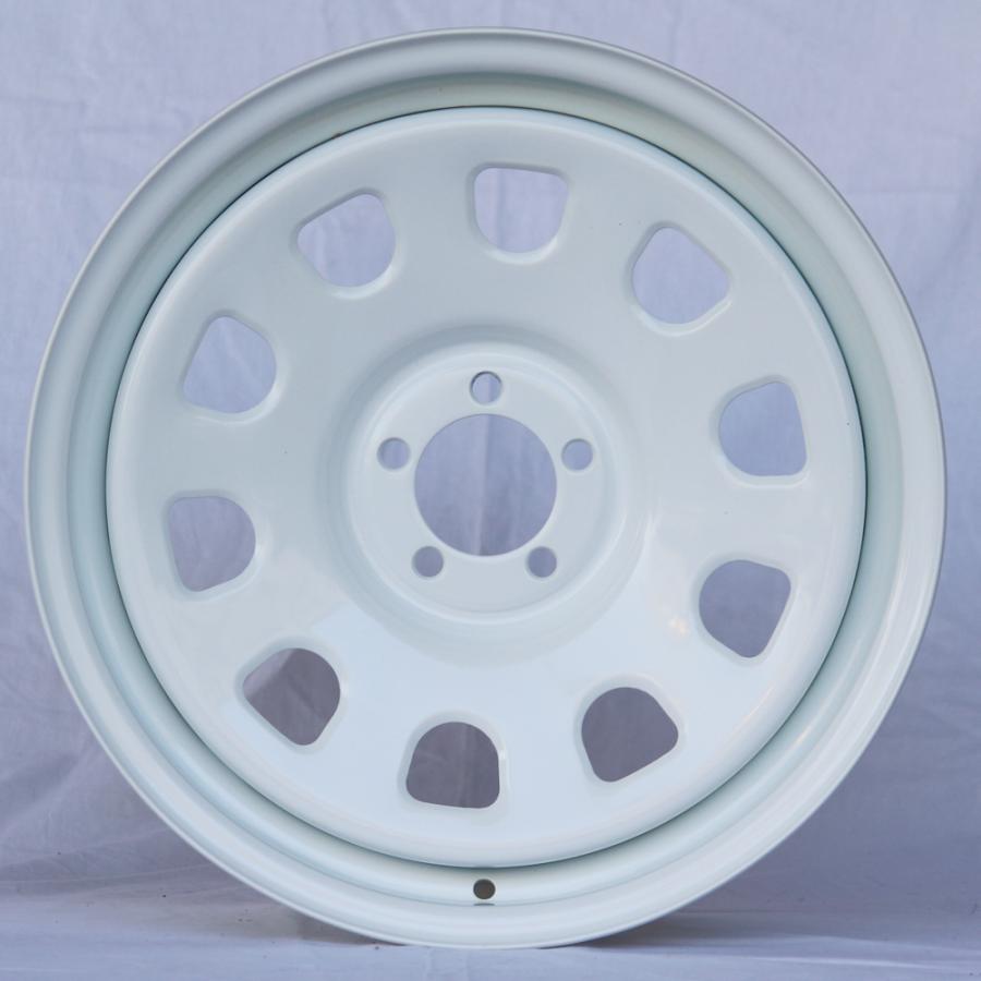 てっちんホイール 17インチ×8J+35 ホワイト プリウス レクサスCT