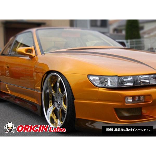 S13 シルビア シングルダクト +20mm フロントフェンダー ORIGIN