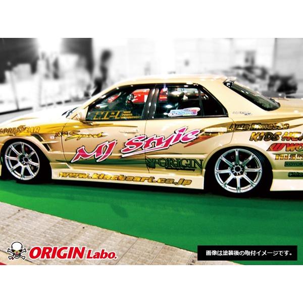 R34 スカイライン4ドア用全年式 サイドステップセット ORIGIN