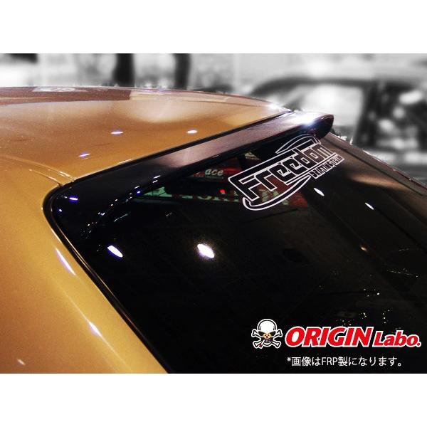 R34 スカイライン 4ドア用 ルーフウイング FRP 未塗装 ORIGIN Labo