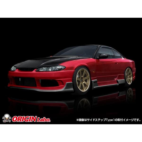 S15 シルビア レーシングライン Type2サイドステップ (フロント/サイド