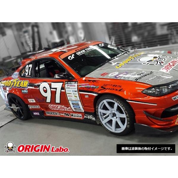 し*ら様 オリジンS15 電飾付き S15 シルビア レーシングライン サイドステップ 左右セット