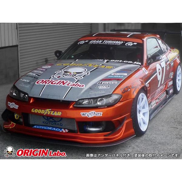 S15 シルビア レーシングライン サイドステップ 左右セット ORIGIN
