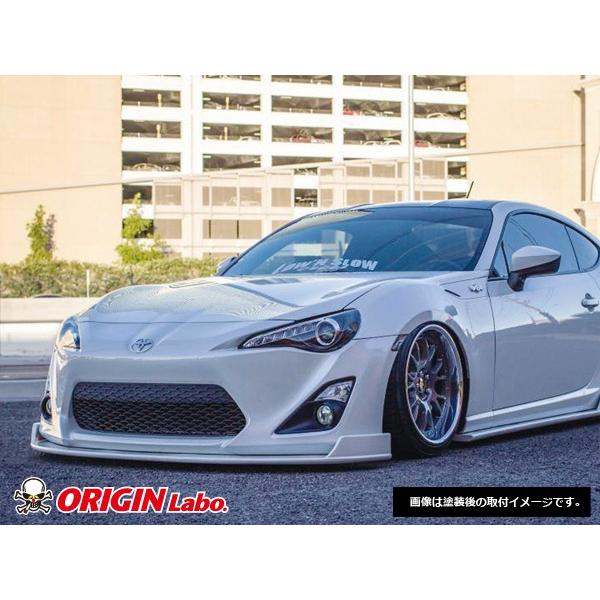 トヨタ前期型86 ドレスアップパーツ 86 前期 ZN6 フロントアンダースポイラー サイドステップ 2点