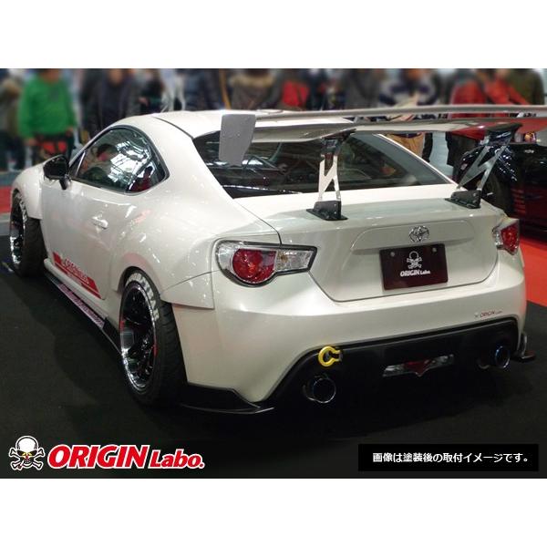 トヨタ86 リアディフューザー カナード バンパー リアフィン レーシングライン オリジン ORIGIN Labo エアロ TOYOTA 86 FT86 ZN6 BRZ｜partspark｜03