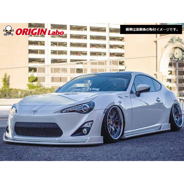 トヨタ86 エアロセット レーシングライン オリジン ORIGIN Labo 3点セット エアロ 張り出し フロント サイド リア TOYOTA 86 FT86 ZN6 BRZ｜partspark｜03