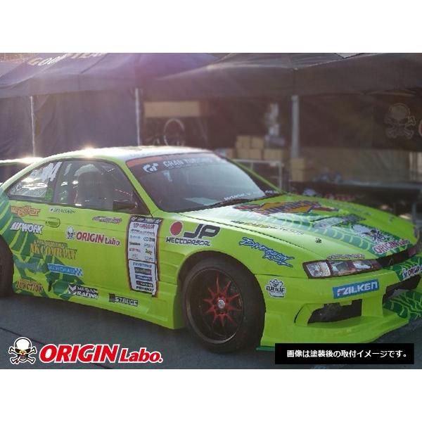 S14 シルビア後期 ツインダクト +45mm フロントワイドフェンダー
