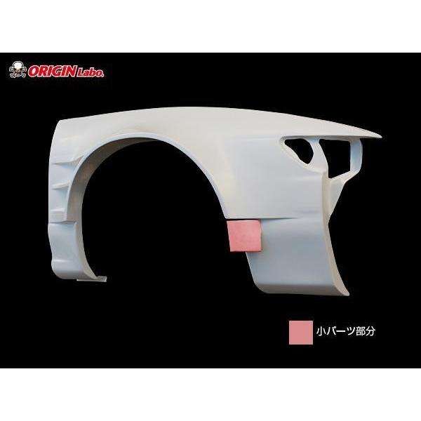 S13 シルビア 全年式 ツインダクト +75mm フロントフェンダー