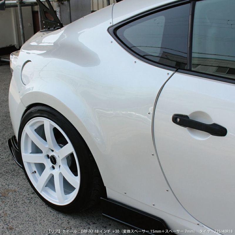 トヨタ86 ワイド リアフェンダー +25mm 左右セット オリジン ORIGIN