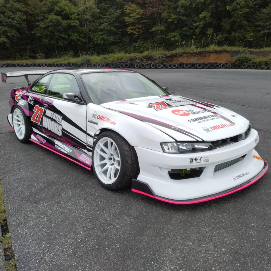 S14 シルビア 前期・後期 DRIFT LINE（ドリフトライン） サイド 