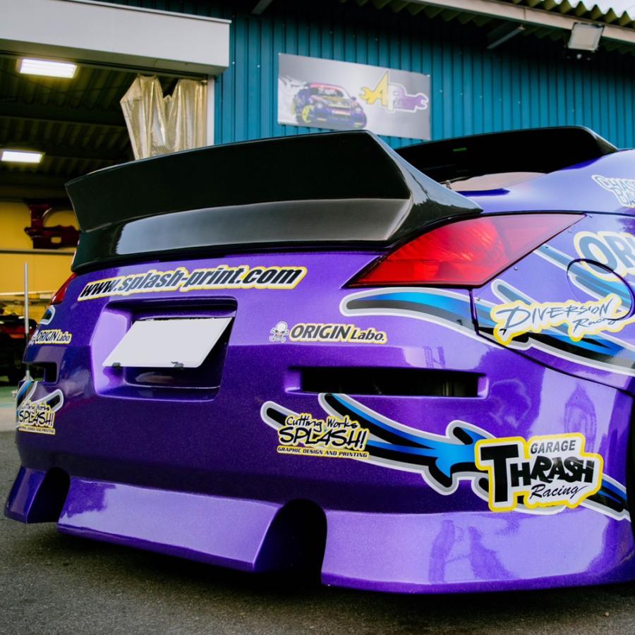 z33についてたカーボンウィング Z33 フェアレディZ | リアウイング カーボン製 : パーツパーク Yahoo