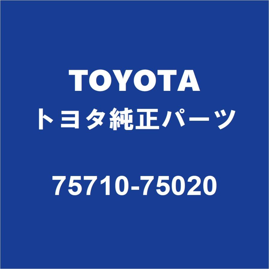 トヨタ（TOYOTA） TOYOTAトヨタ純正 SAI フロントドアベルトモールRH