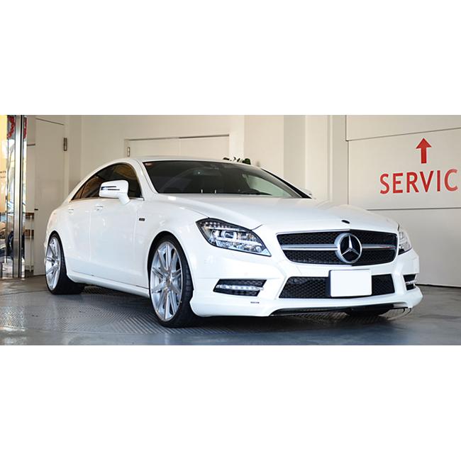 メルセデスベンツ W218 CLS リアエアサス車用2本セット ロワリング 