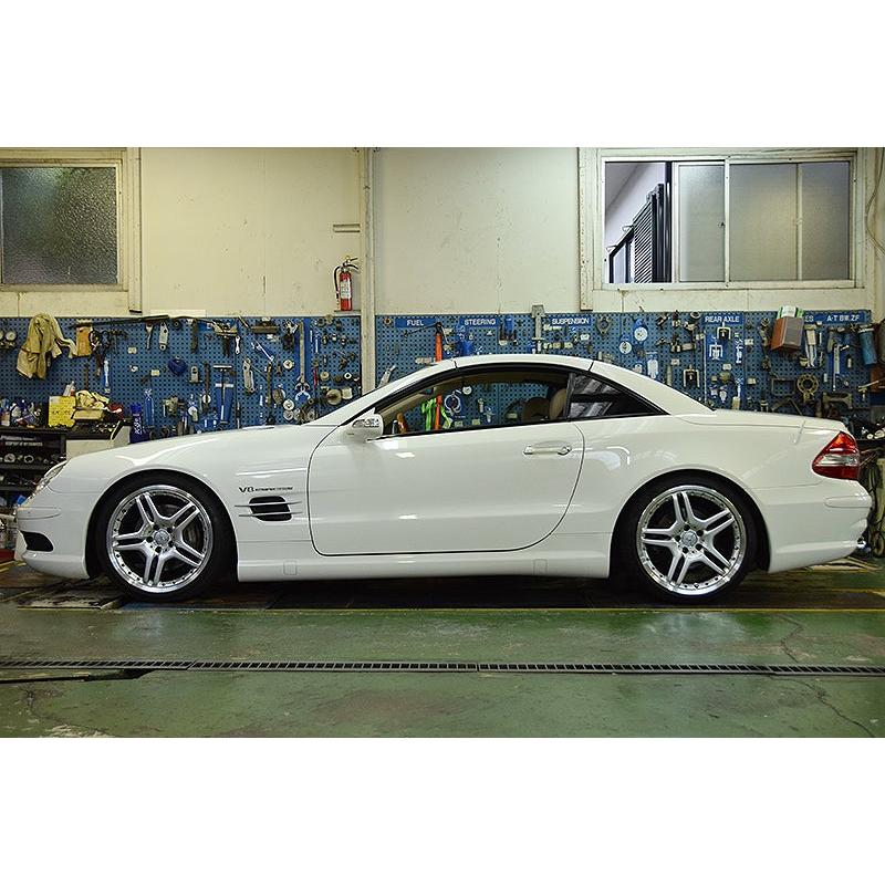 ベンツ SL R230 ロワリング/ ABC カスタム SL350 SL500等 メルセデスベンツ R230 SL500 SL600 SL55 SL63 ロワリングキット