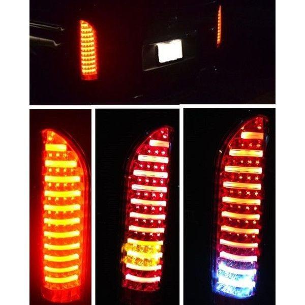 200系 ハイエース LED クリア チューブ テールランプ ハイマウント テールライト｜partsshop｜02