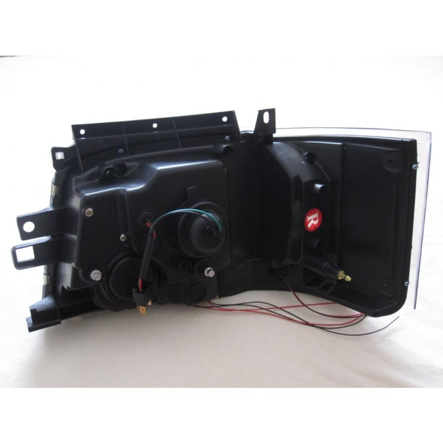 ハイエース 200系 1型2型対応LEDイカリングリング付プロジェクター