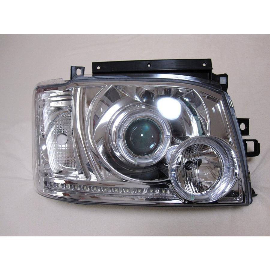 ハイエース 200系 1型2型対応LEDイカリングリング付プロジェクター