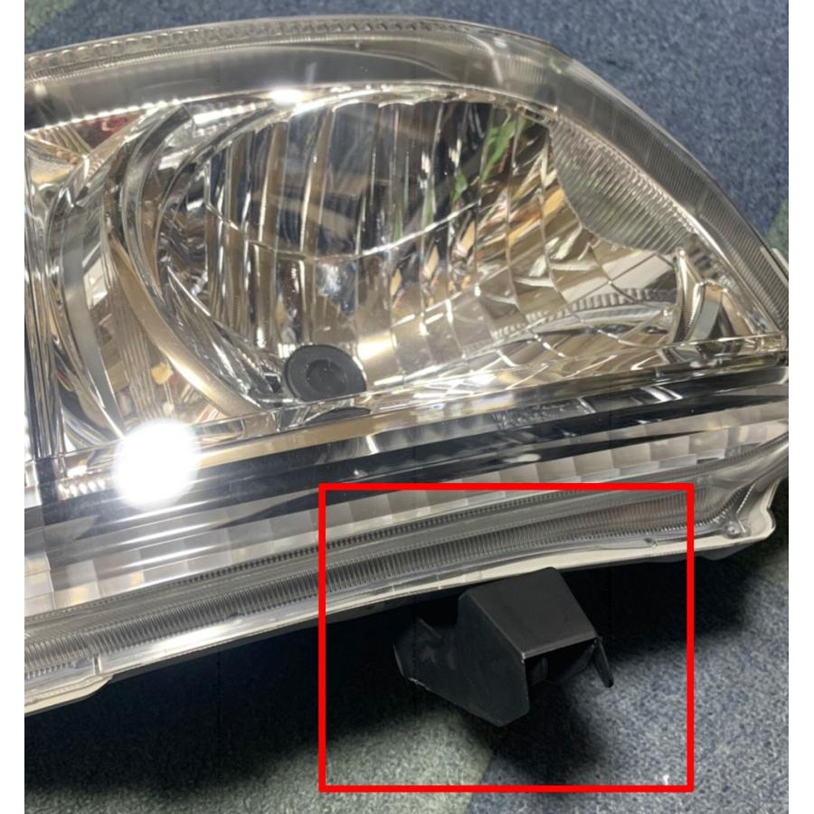 ハイエース 200系 3型 ハロゲン ヘッドライト 用 ブラケット ヘッド