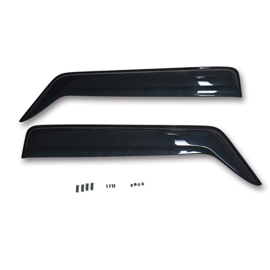 サイドバイザー ジムニー JB64 JB74 ドアバイザー 2個セット :DS15