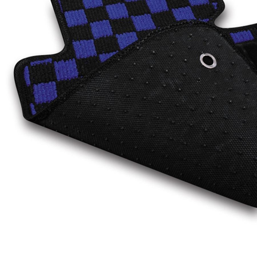 フロアマット ラゲッジマット エブリイワゴン DA17W チェック格子柄