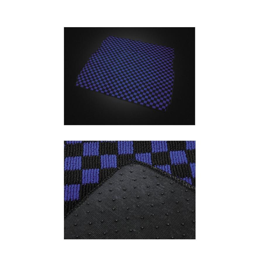 買物 ラゲッジマット エブリイワゴン DA17W フロアマット ブルー