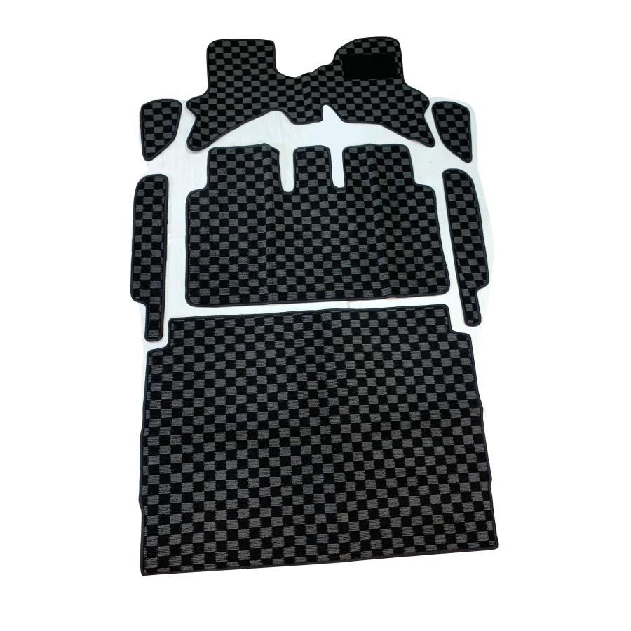 フロアマット エブリイワゴン DA64W ステップマット グレー 7P