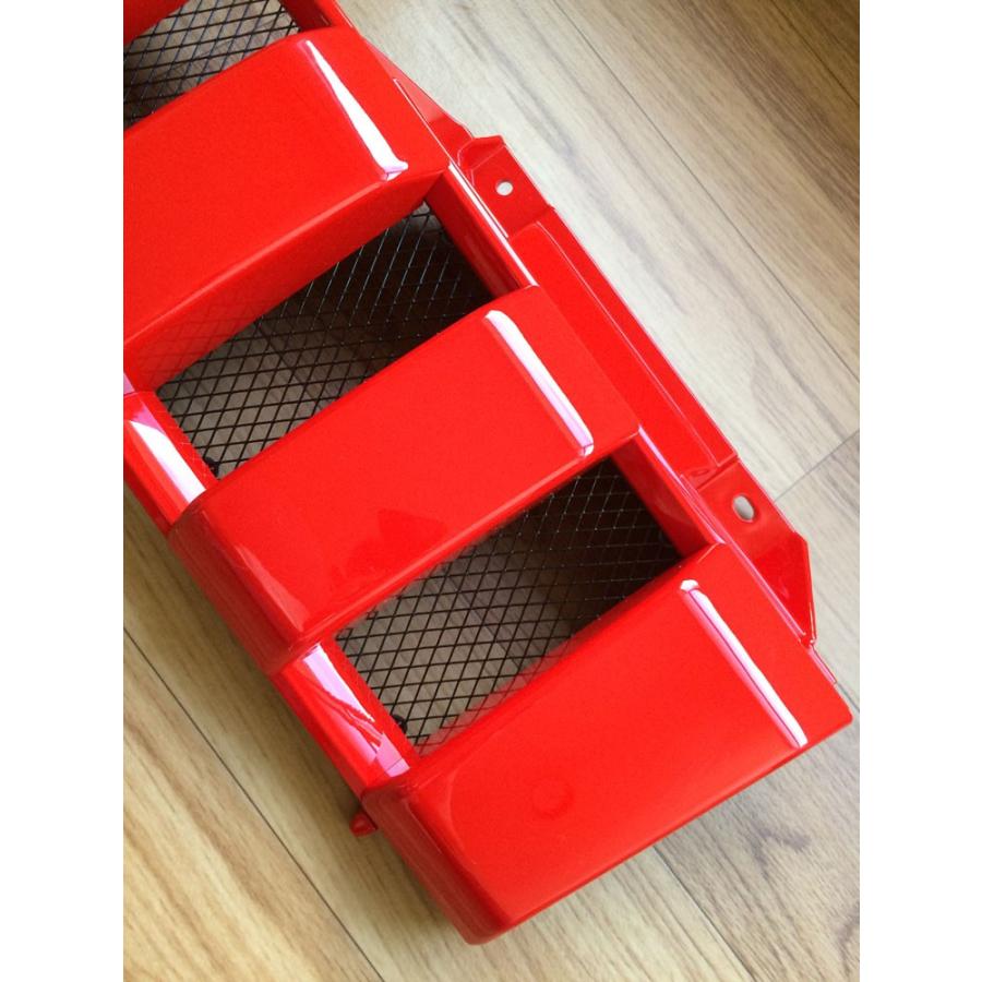 スズキジムニー JB23用 レッド フロントグリル : 直売パーツショップ