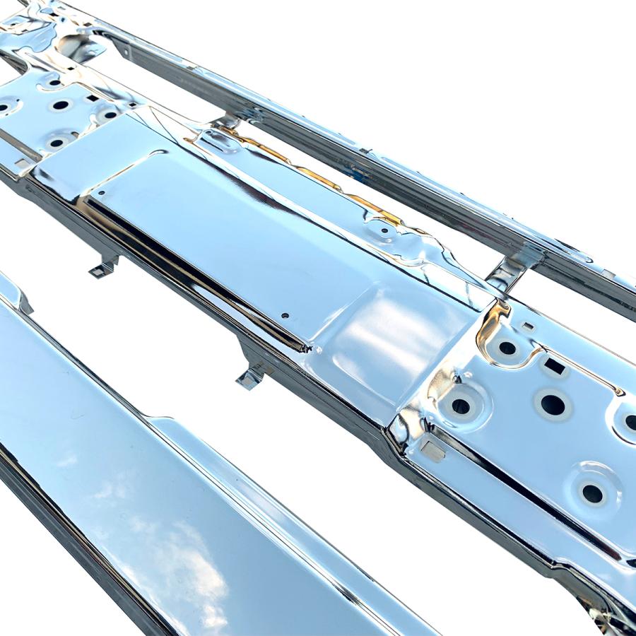 三菱 ふそう 17 スーパーグレート メッキ フロント バンパー パネル