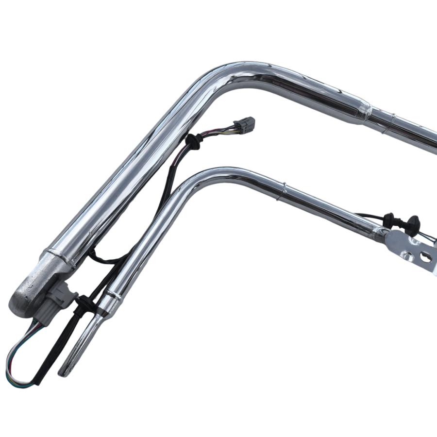 日野 17 プロフィア ヒーター付き 電動ミラー用メッキ ミラーステー