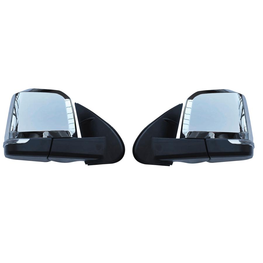 ハイエース レジアスエース 200系1-6型 デザイン メッキ ドアミラー