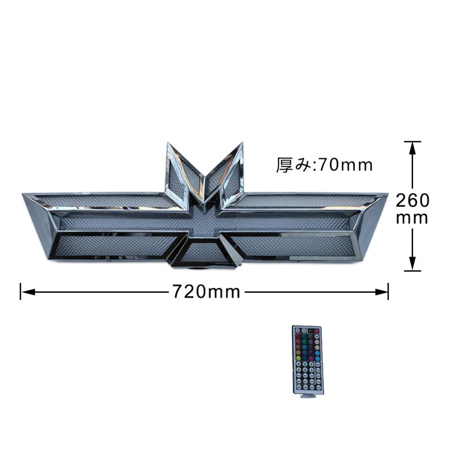 65%OFF!】 LED あんどん 16色切り替え リモコン付き 24V いすゞマーク