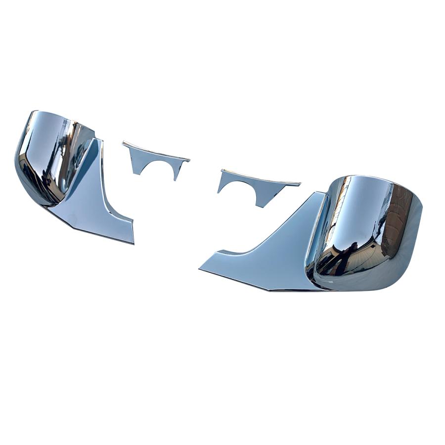 20キャンター ワイド メッキ ワイパー パネル+ミラーステーブラケット