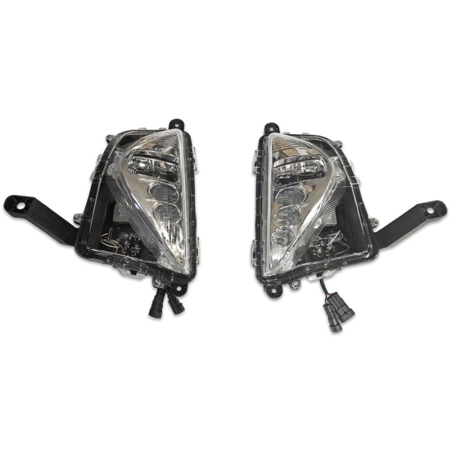 プリウス 50系 純正タイプ LED デイライト付き フォグランプ