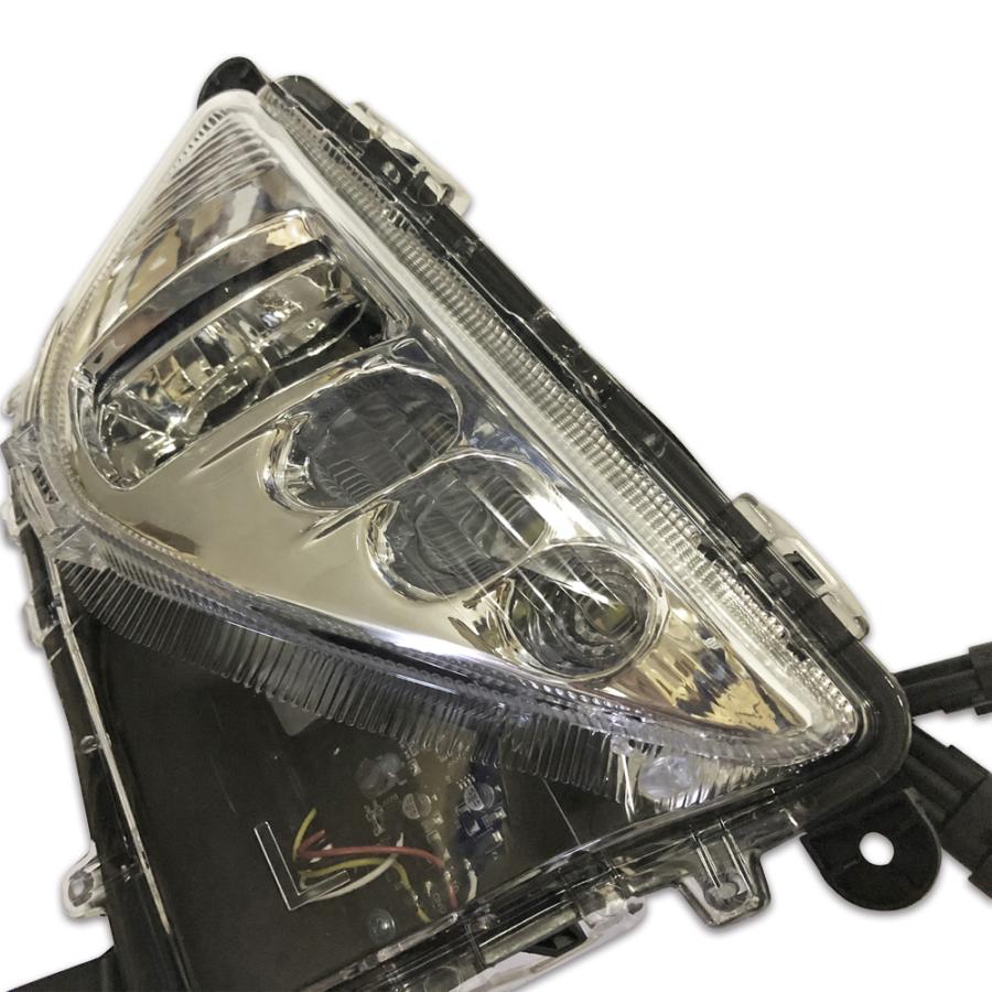 プリウス 50系 純正タイプ LED デイライト付き フォグランプ ユニット