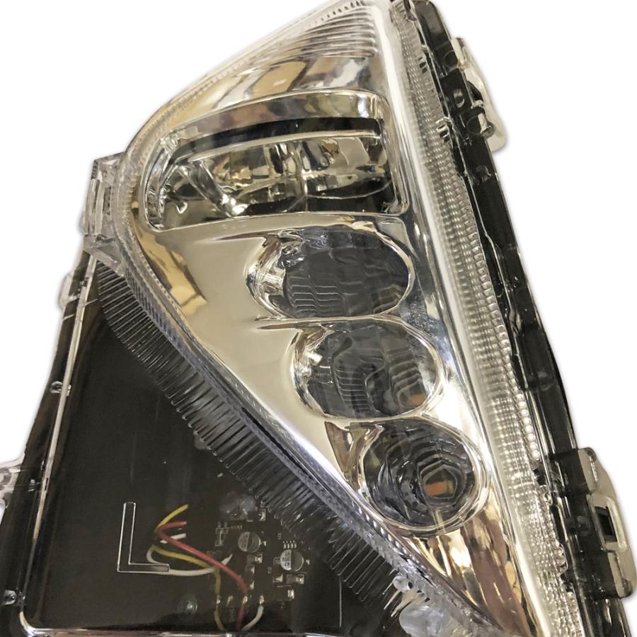 プリウス 50系 純正タイプ LED デイライト付き フォグランプ ユニット