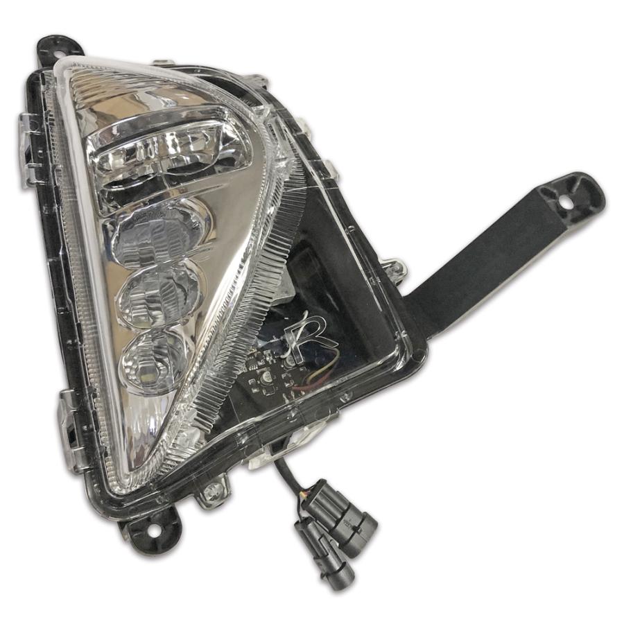 プリウス 50系 純正タイプ LED デイライト付き フォグランプ ユニット