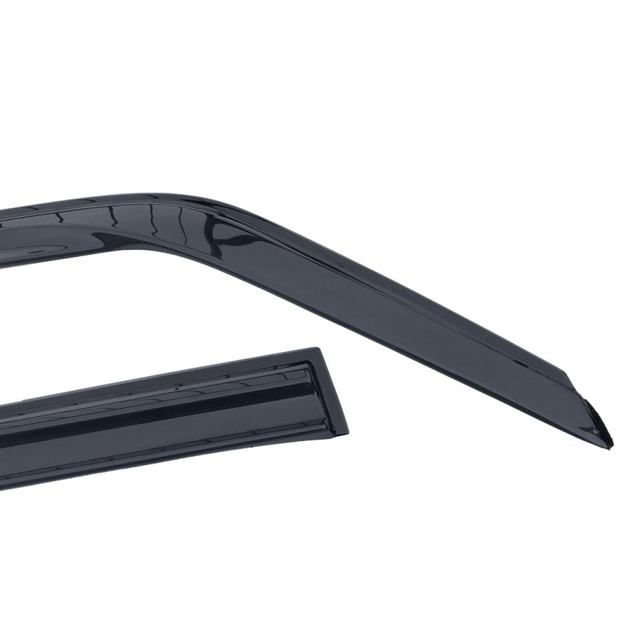 ノア ヴォクシー 90系 ドアバイザー 雨よけ 金具＆両面テープのW固定