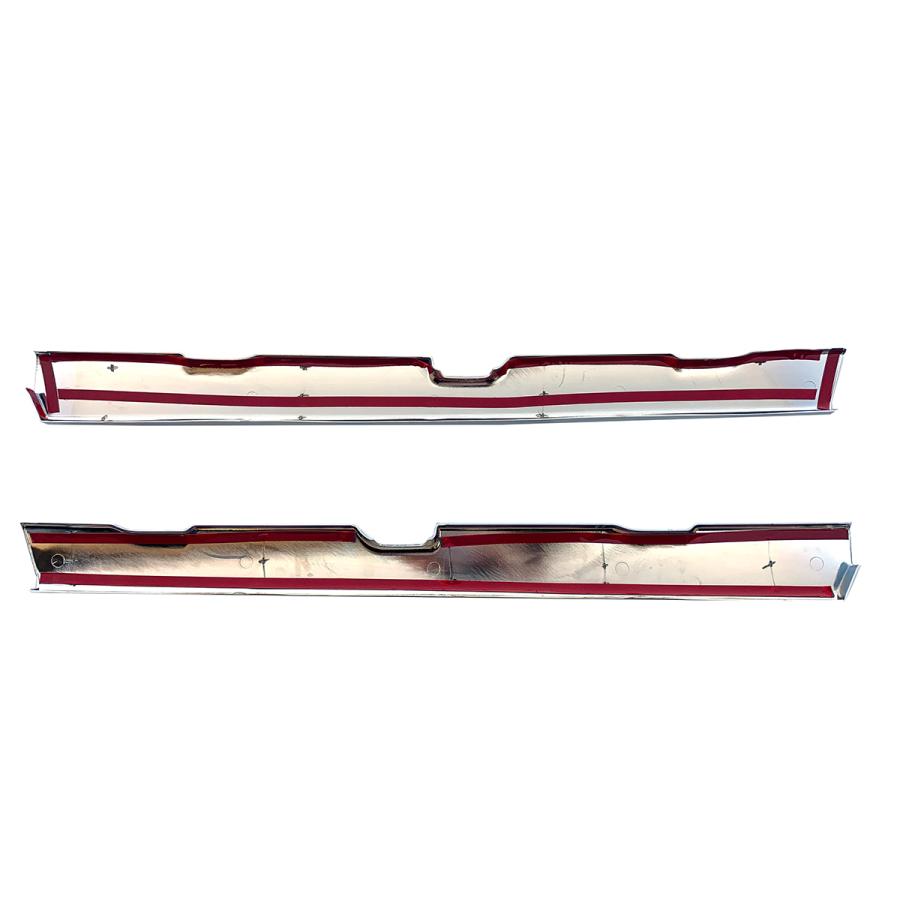 ふそう 17スーパーグレート メッキ フロントグリル アッパーモール (2分割) 三菱 ふそう 17 スーパーグレート メッキ フロントグリル