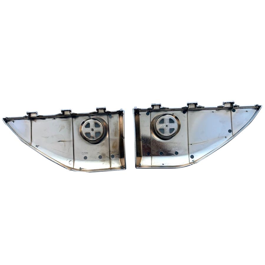 日野 17 レンジャー メッキ ステップ スカート 左右セットハイタイプ