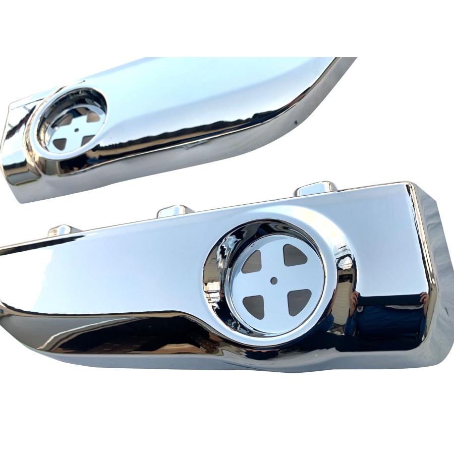 日野 17 レンジャー メッキ ステップ スカート ロータイプ 左右セット デコトラ |  | 02