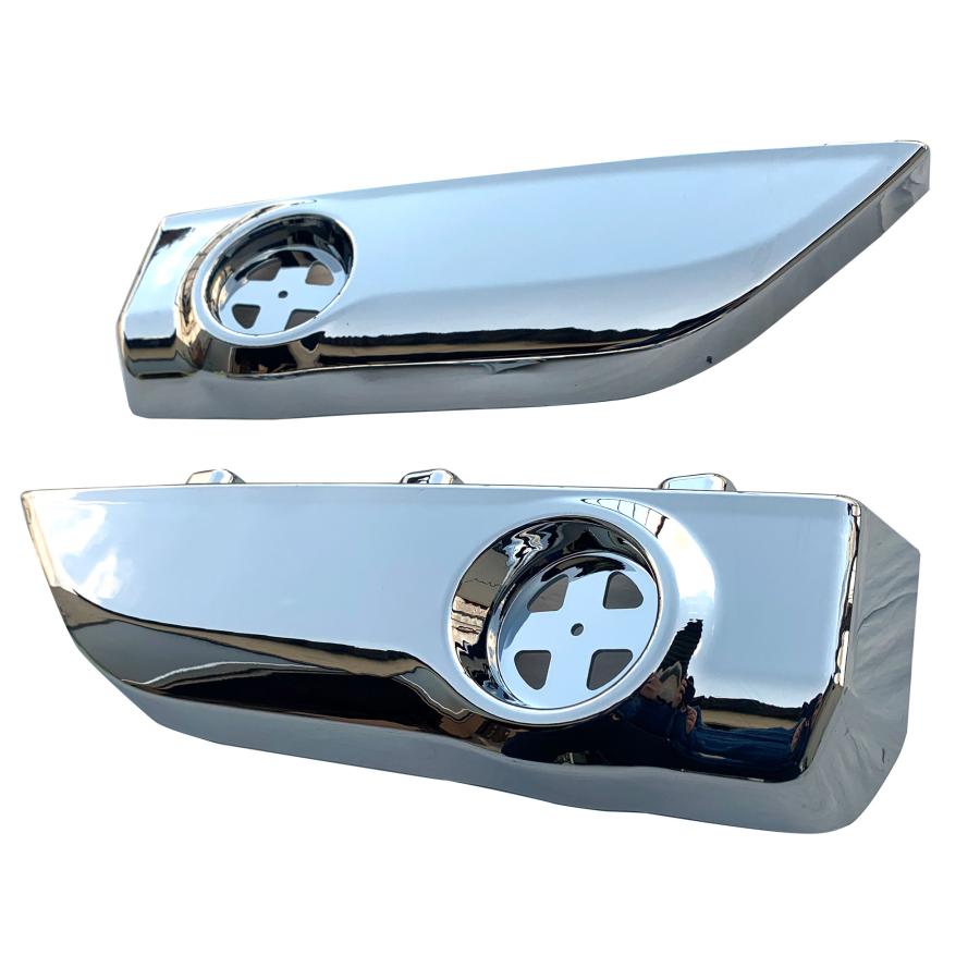 日野 17 レンジャー メッキ ステップ スカート ロータイプ 左右セット デコトラ |  | 04