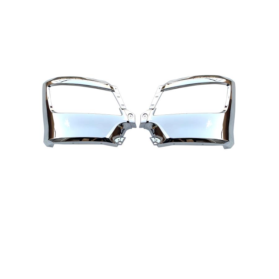 日野 17 レンジャー フロント バンパー スポイラーあり オール メッキ