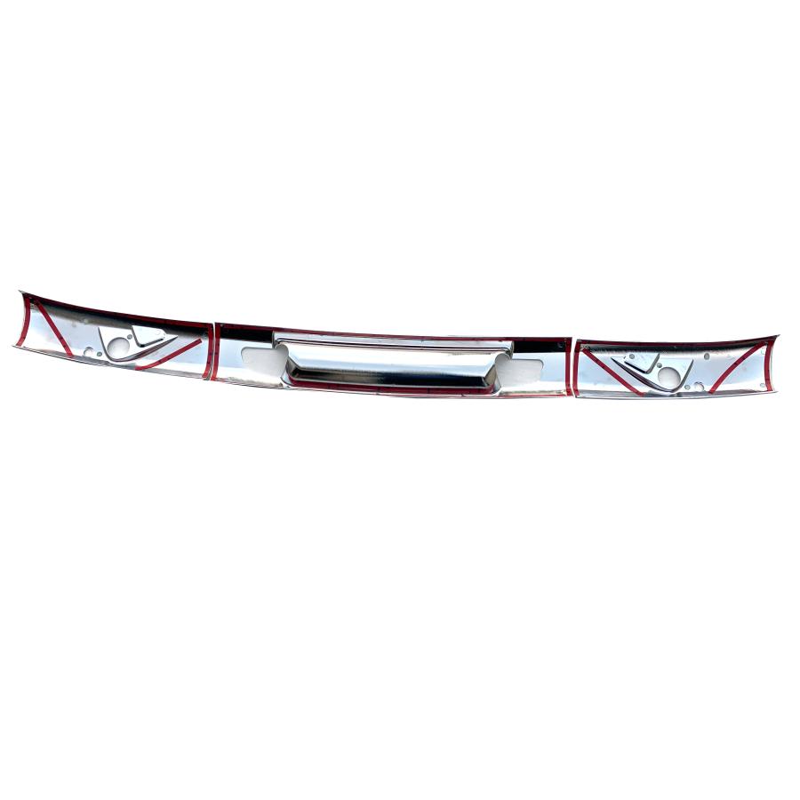 日野 レンジャープロ 標準 メッキ ワイパー パネル + グリップ カバー 日野 レンジャープロ ワイド かぶせ式 メッキ ワイパー パネル 3