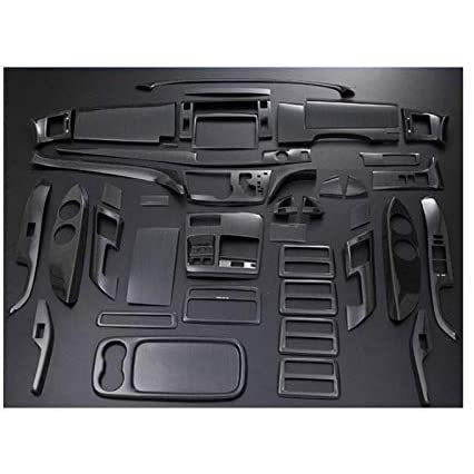 インテリアパネル エスティマ50系 中期 3Ｄ立体 内装パネル インテリアパネル エスティマ 50系 1型 2型 3D立体 内装パネル 黒木目
