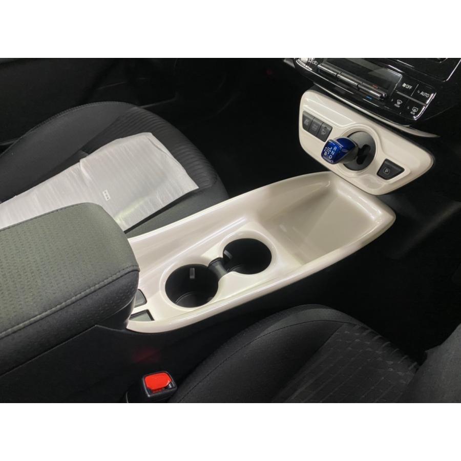 3Dインテリアパネル プリウス 50系 ZVW50 ZVW51 ZVW55 黒木目調 25