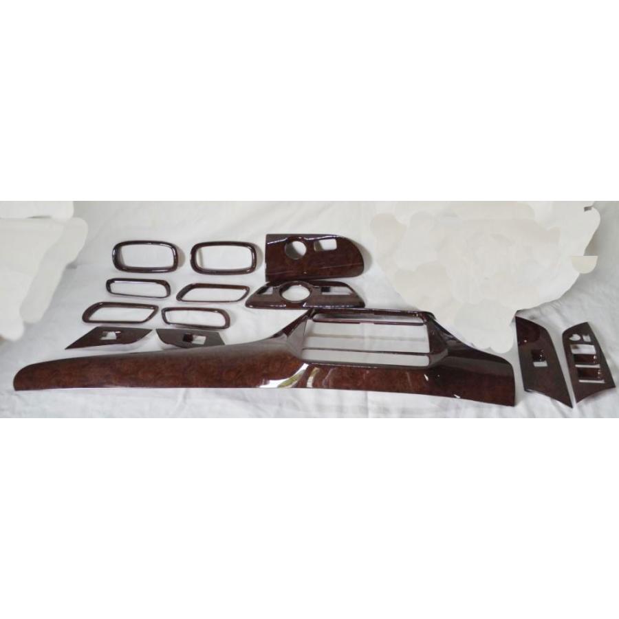 プリウス ZVW 50系 インテリアパネル 3D 茶木目 13ピース : 直売パーツ  