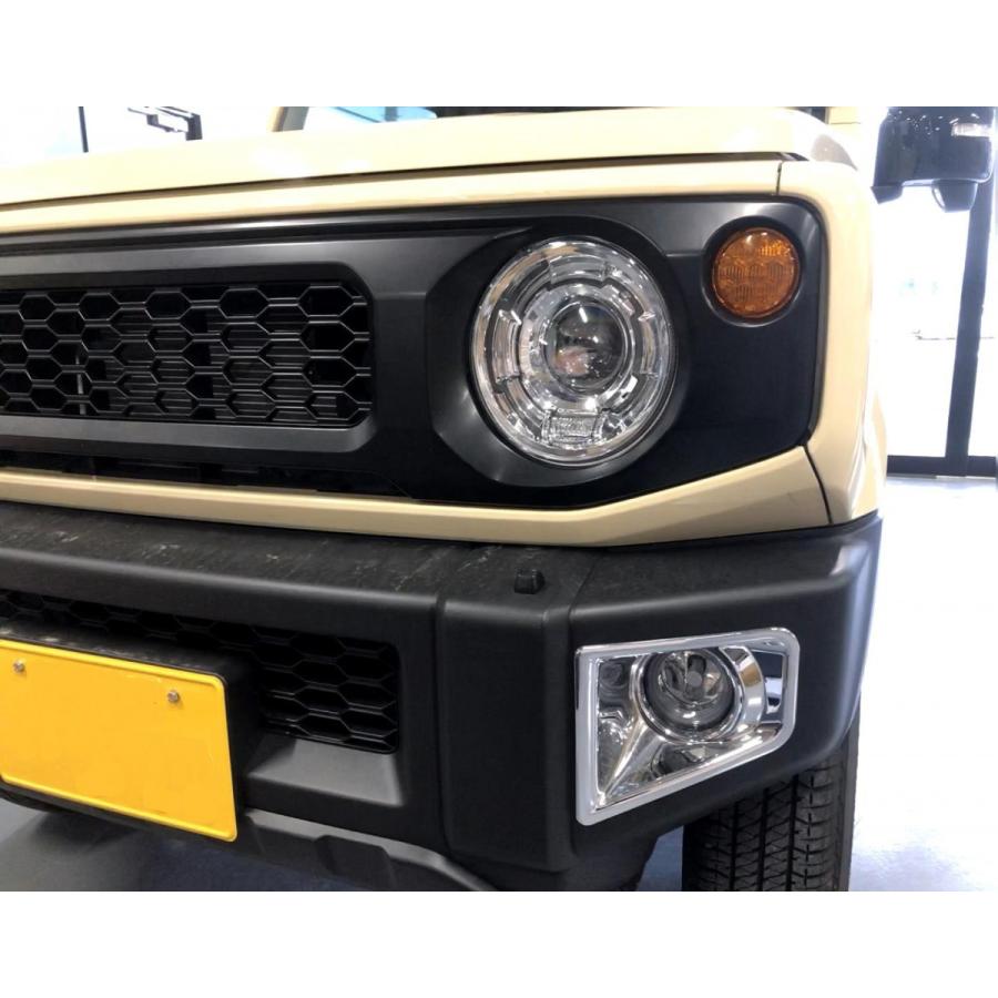 ジムニー シエラ JB64W JB74W フロントグリル 未塗装 ABS製 ハニカム
