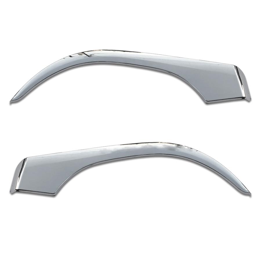 日野 17 レンジャー フロント メッキ フェンダー パネル ガーニッシュ  